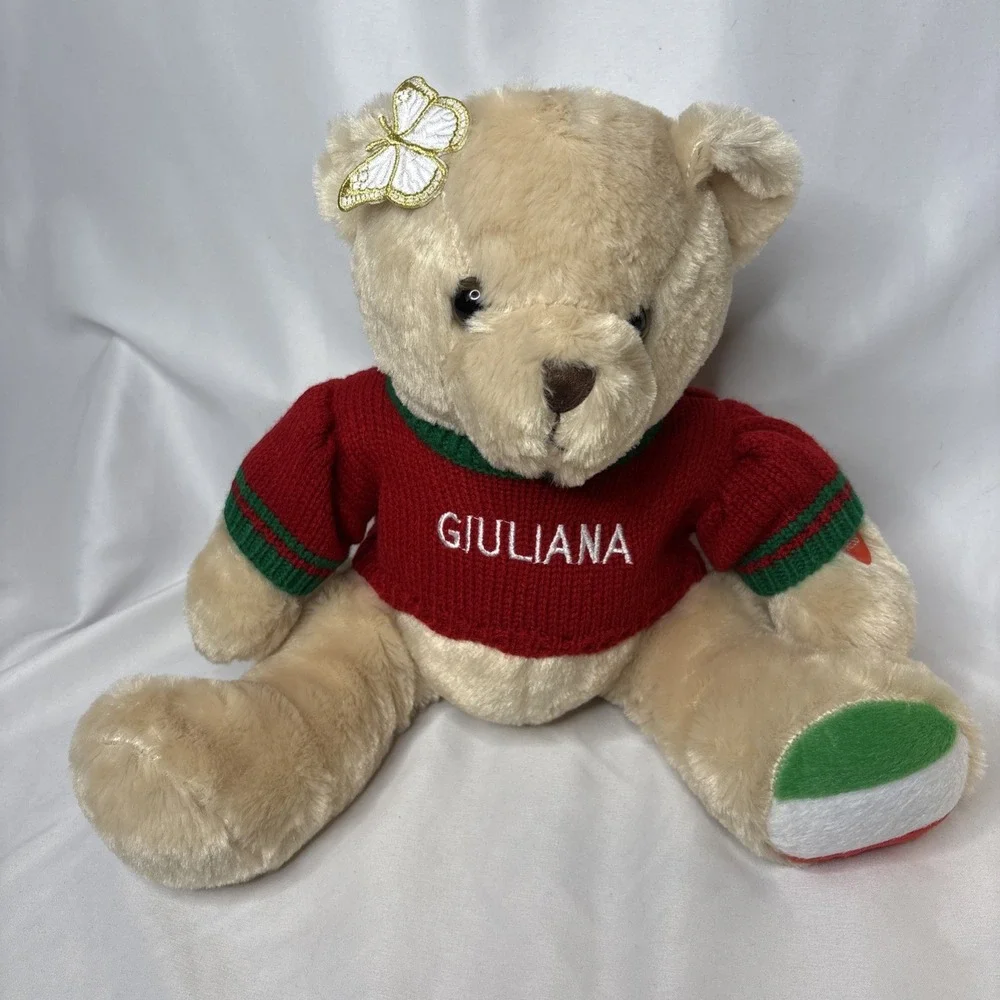 Giovanni & Giuliana Italian Speaking Singing Plush‎ Bears 11